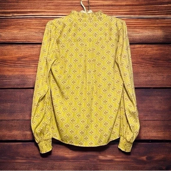 RACHEL ROY RUFFLE TIE NECK BLOUSE SIZE XS - Picture 4 of 9